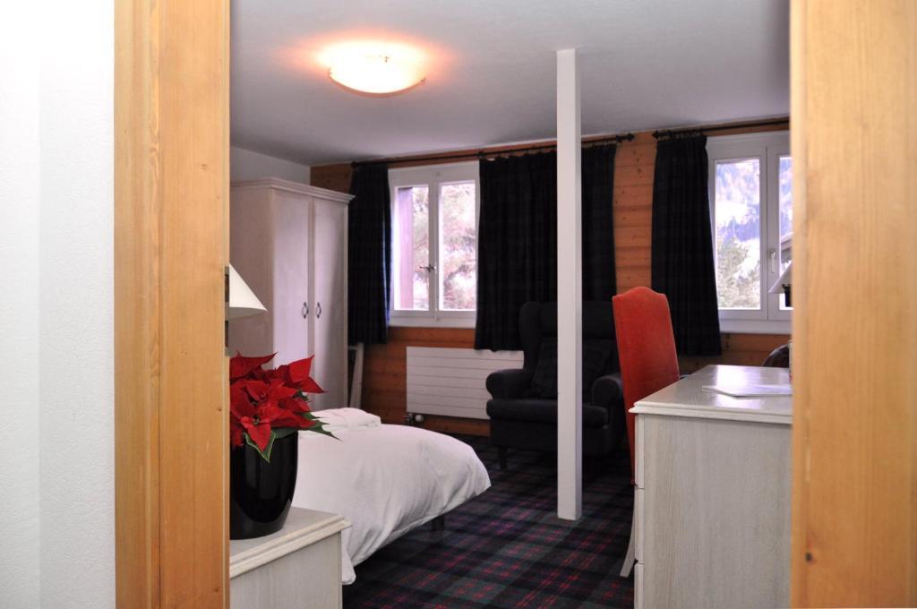 Hotel De La Paix Champéry Chambre photo